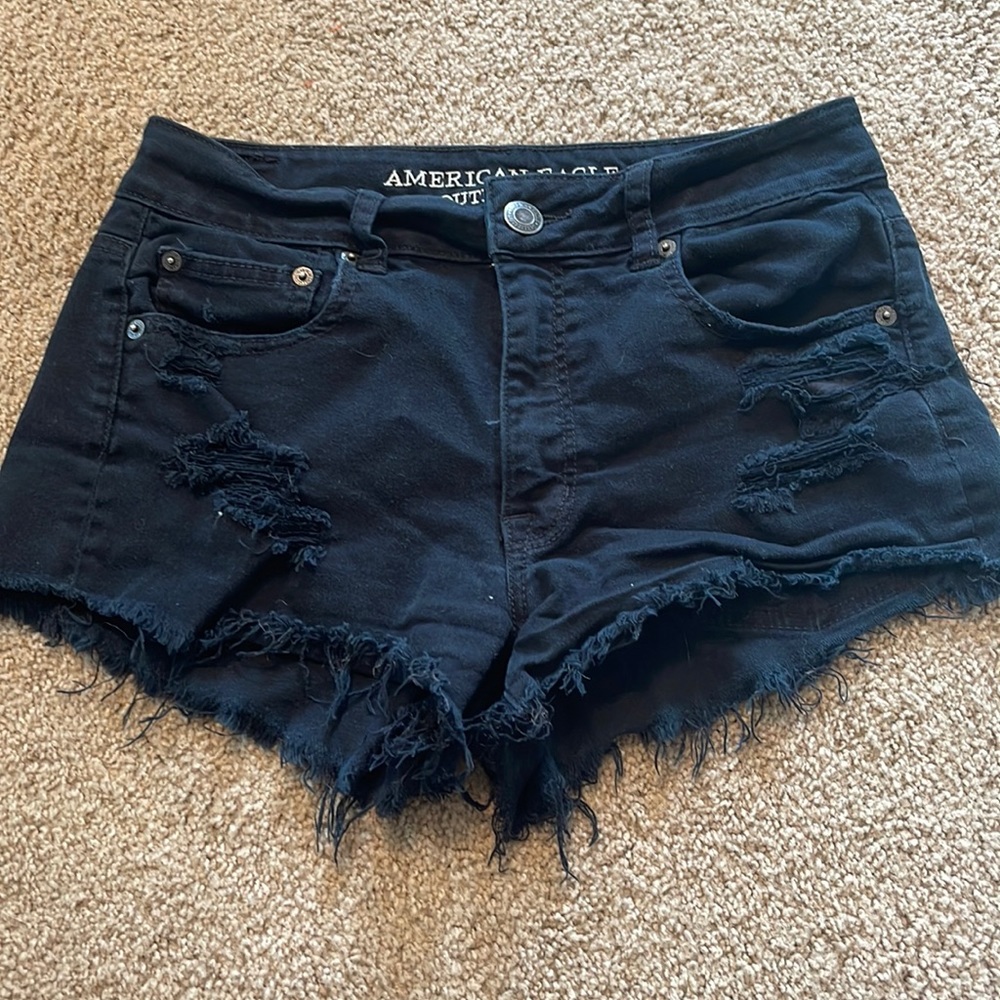 Black American Eagle shorts
